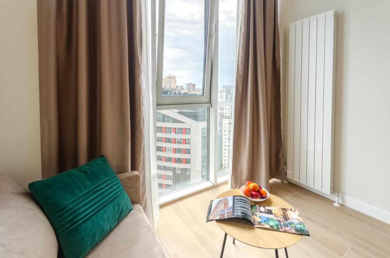 Modern New Cozy Apartment Kvartet Railway Station Kyiv Exterior photo