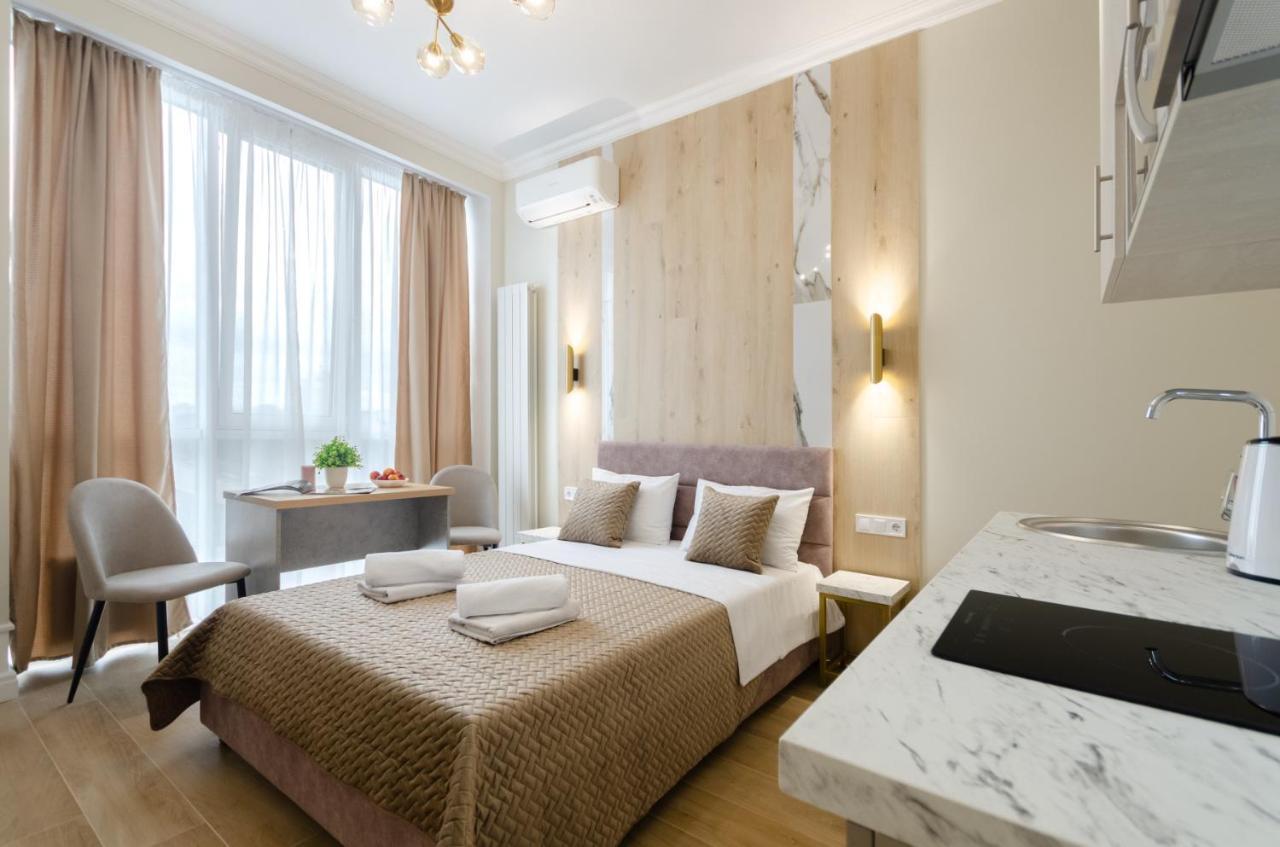 Modern New Cozy Apartment Kvartet Railway Station Kyiv Exterior photo
