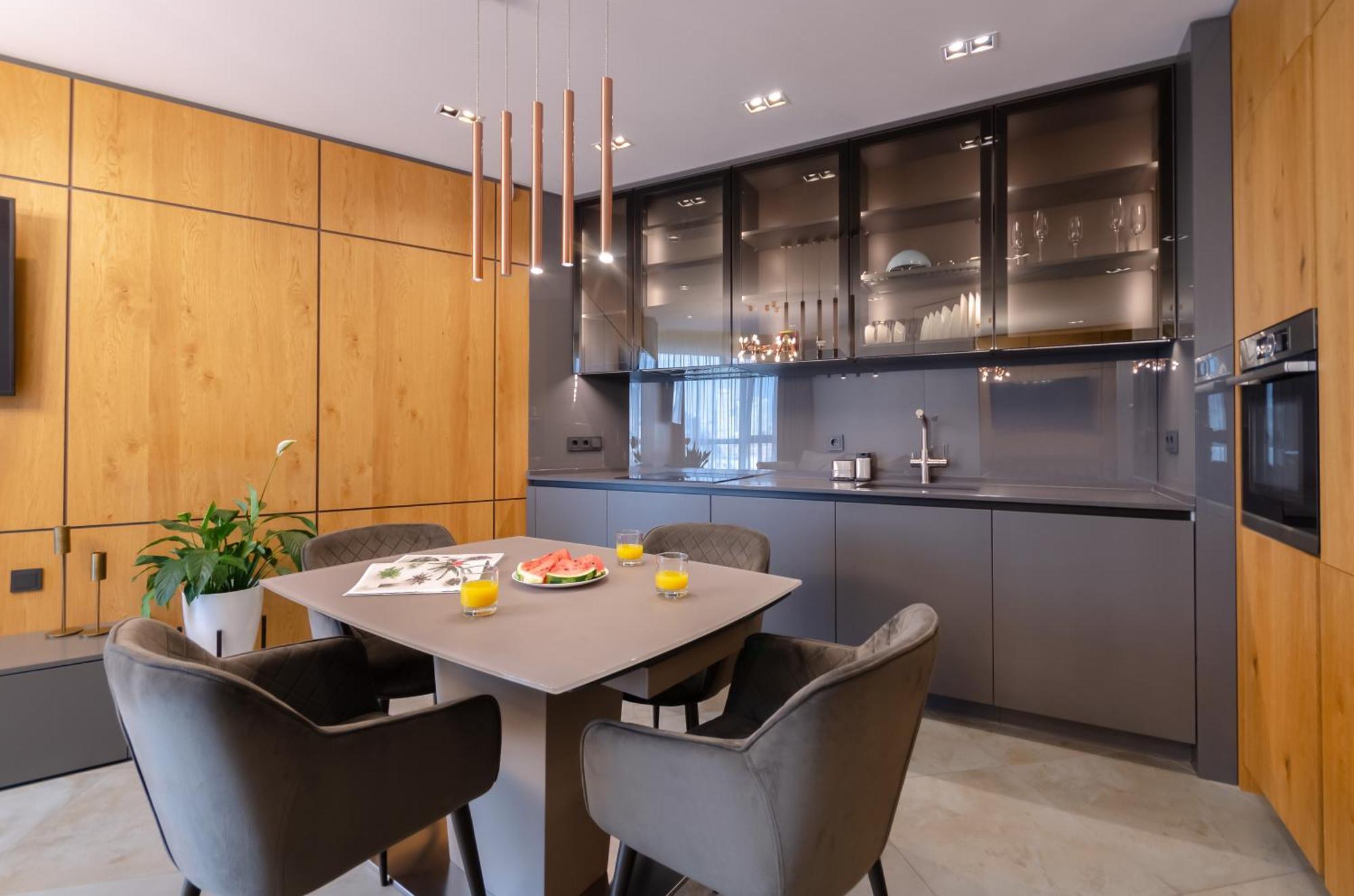 Modern New Cozy Apartment Kvartet Railway Station Kyiv Exterior photo
