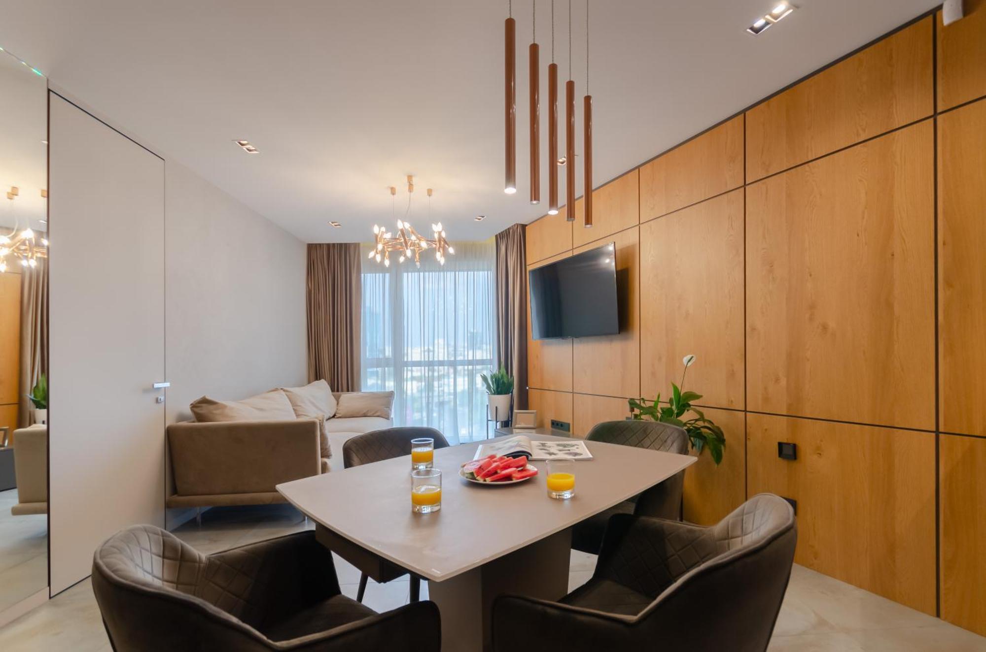 Modern New Cozy Apartment Kvartet Railway Station Kyiv Exterior photo
